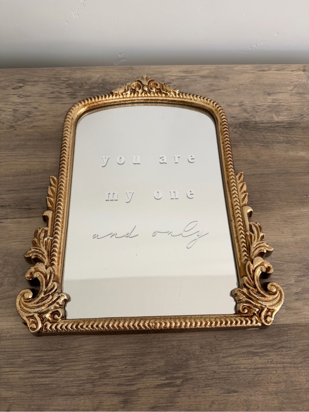 Hobby Lobby Ornate Gold Baroque Wall Mirror 9x12